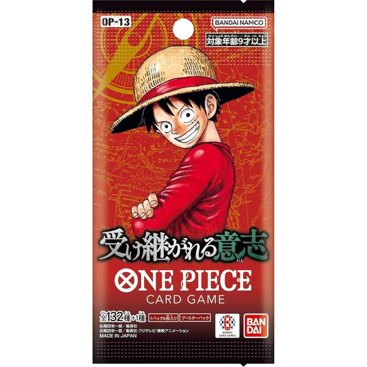 One Piece OP13 Japansk Booster Pakke