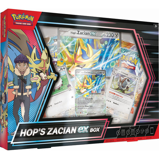 Hop's Zacian ex Boks
