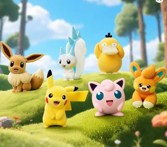 Pokemon Figur Flocking Series