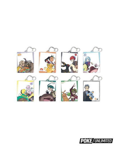 Paldea Trainer Photo Card Keychain
