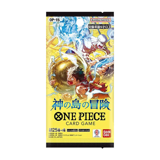 One Piece OP15 Japansk Booster Pakke