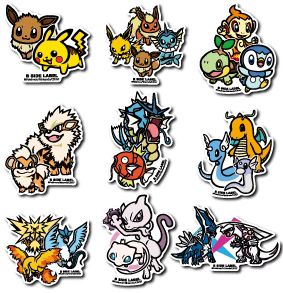 Pokemon Stickers